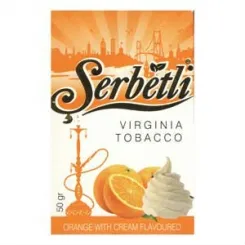 Orange with cream