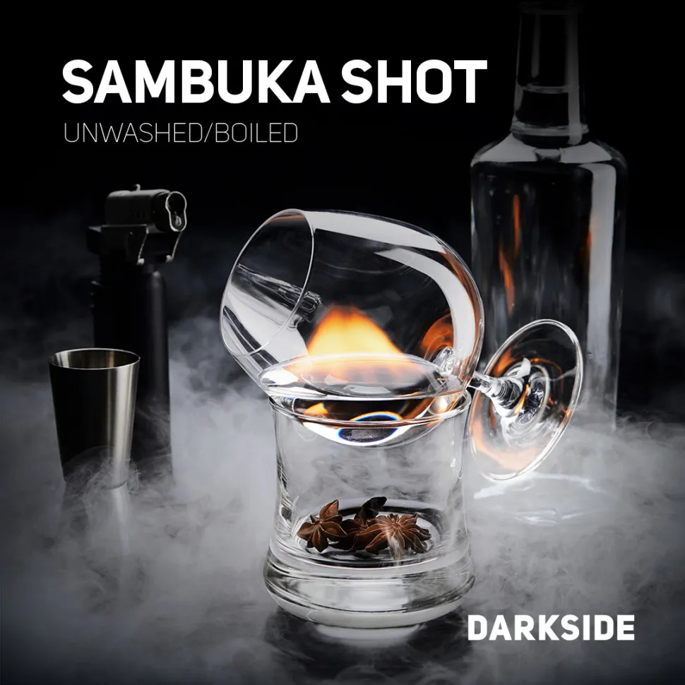 Вкус Sambuka Shot табака DARKSIDE | Отзывы, рейтинг вкусов, крепость.